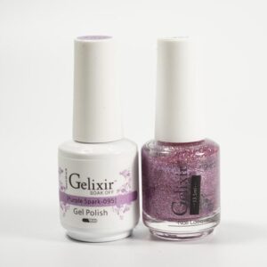 #095 - Gelixir UV/LED Soak Off Gel polish - Purple Spark