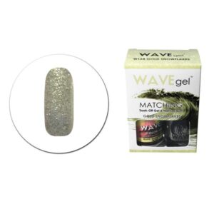 WAVEGEL MATCHING (#169) W168 GOLD SNOWFLAKES