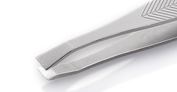 Stainless Steel Eyebrow Tweezer N-402 - Image 2